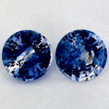 1.84 Carat Round Natural Blue Sapphire