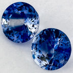 1.84 Carat Round Natural Blue Sapphire