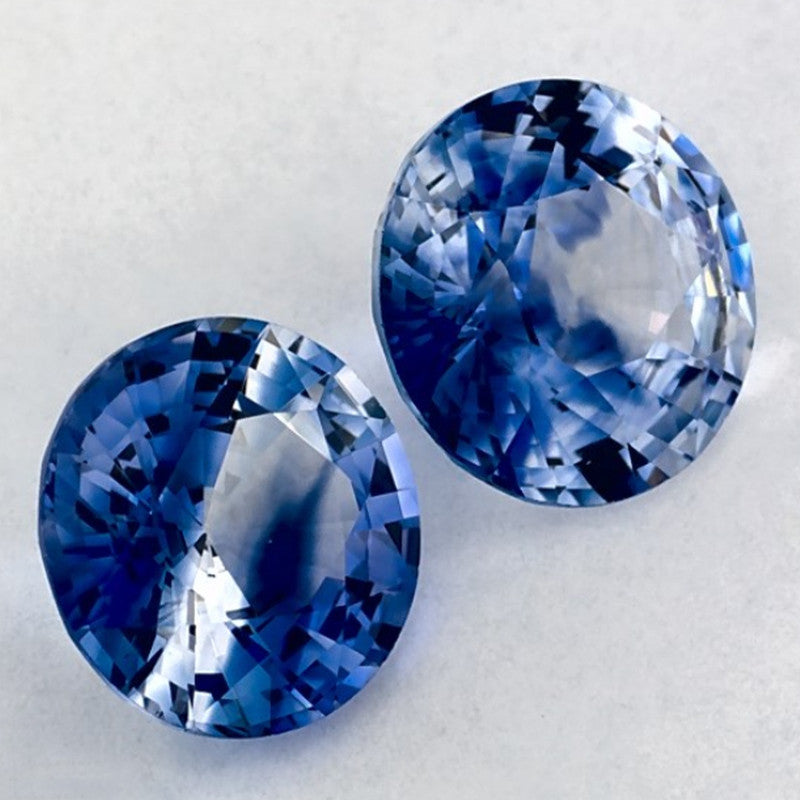 1.84 Carat Round Natural Blue Sapphire