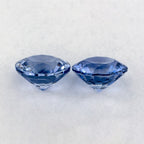 1.87 Total Carat Weight Round Natural Blue Sapphire