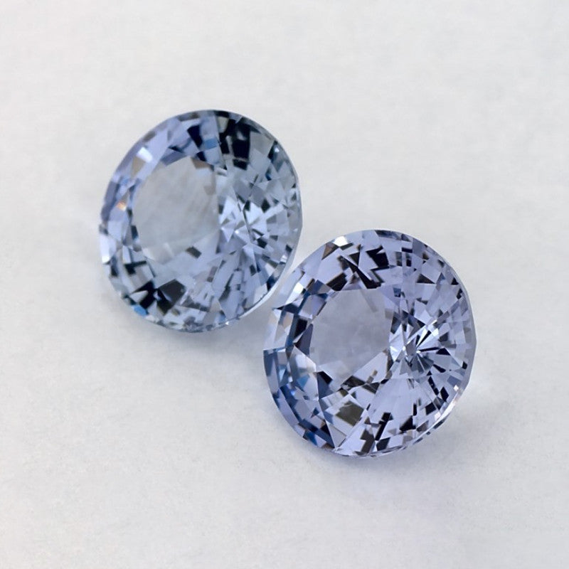 1.95 Total Carat Weight Round Natural Blue Sapphire