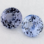 1.96 Total Carat Weight Round Natural Blue Sapphire