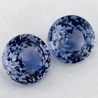 1.99 Total Carat Weight Round Natural Blue Sapphire