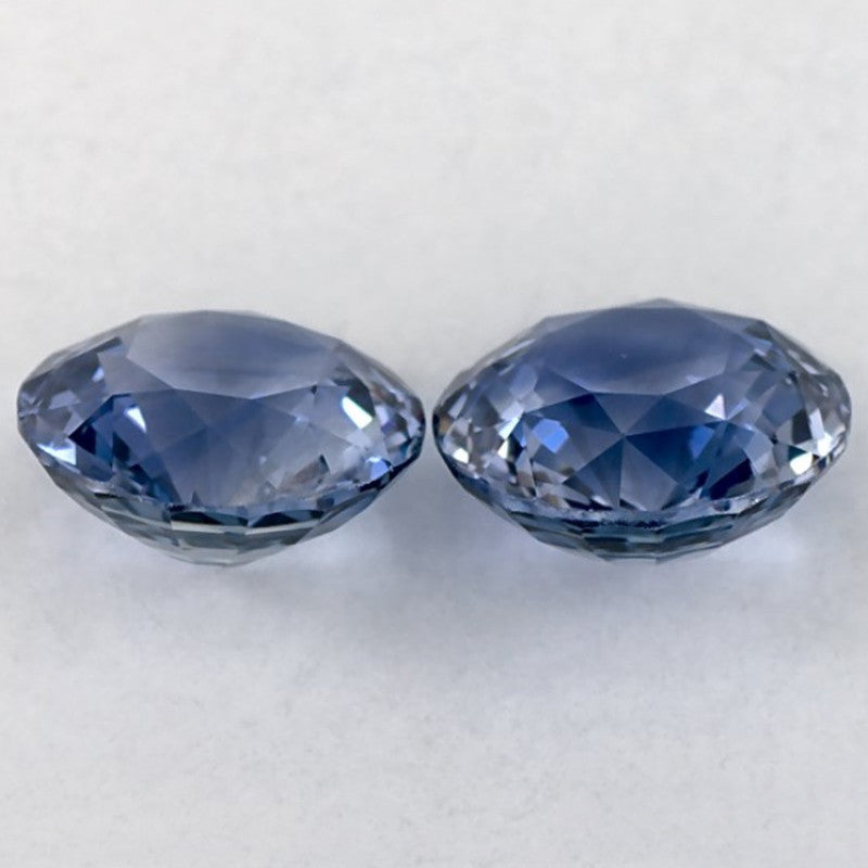 1.99 Total Carat Weight Round Natural Blue Sapphire