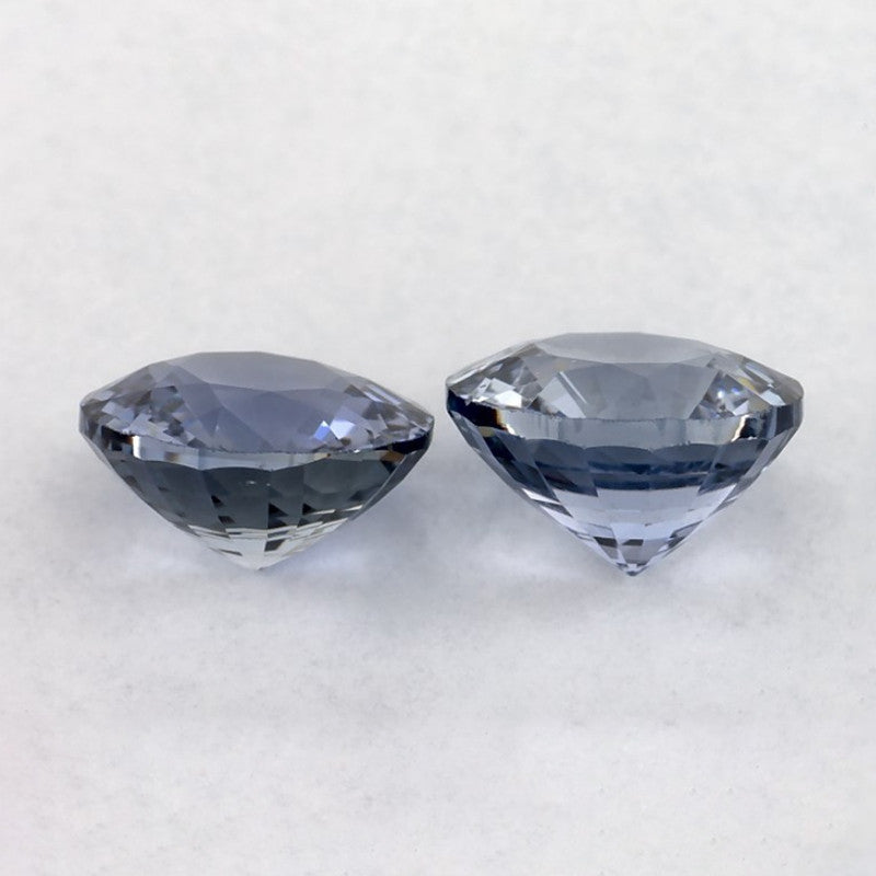 1.99 Total Carat Weight Round Natural Blue Sapphire