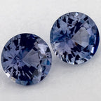 2.01 Total Carat Weight Round Natural Blue Sapphire