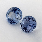 2.03 Total Carat Weight Round Natural Blue Sapphire