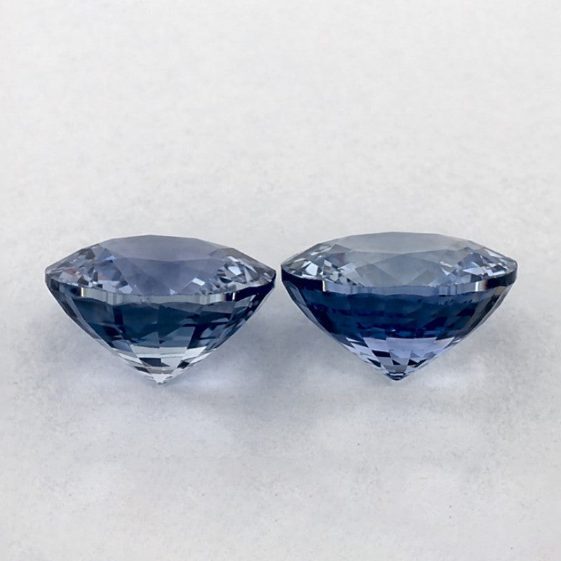 2.03 Total Carat Weight Round Natural Blue Sapphire