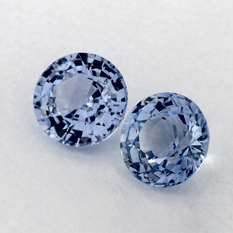 2.04 Total Carat Weight Round Natural Blue Sapphire