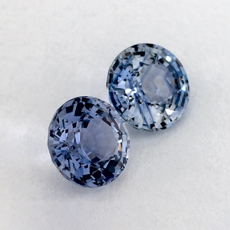2.11 Total Carat Weight Round Natural Blue Sapphire