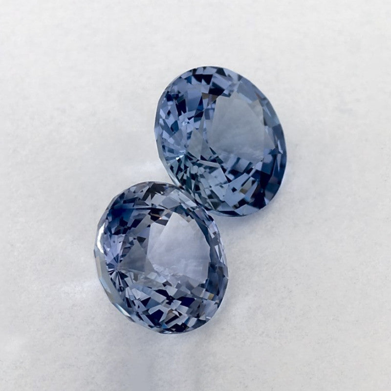 2.17 Total Carat Weight Round Natural Blue Sapphire
