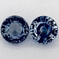 2.19 Total Carat Weight Round Natural Blue Sapphire