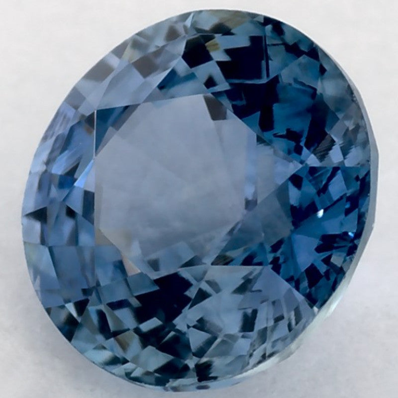 1.01 Carat Round Natural Blue Sapphire