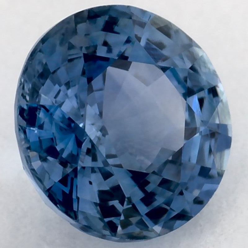 1.01 Carat Round Natural Blue Sapphire