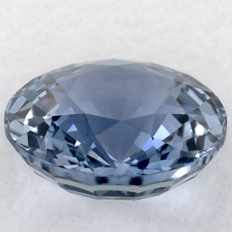 1.08 Carat Round Natural Blue Sapphire