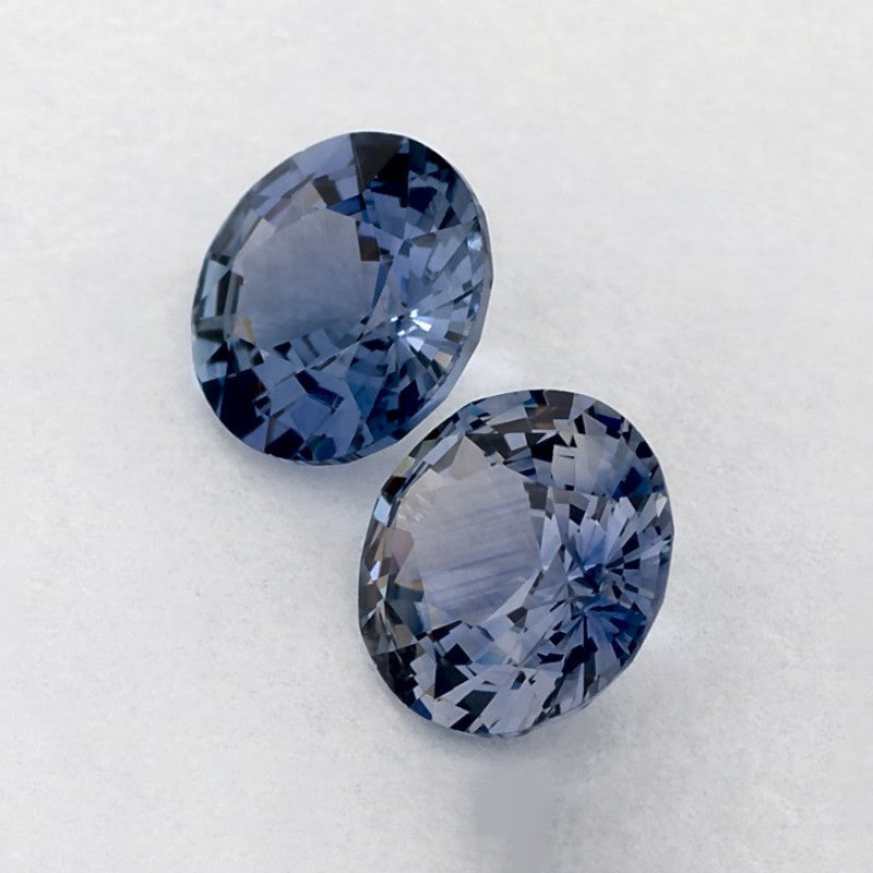 1.75 Total Carat Weight Round Natural Blue Sapphire