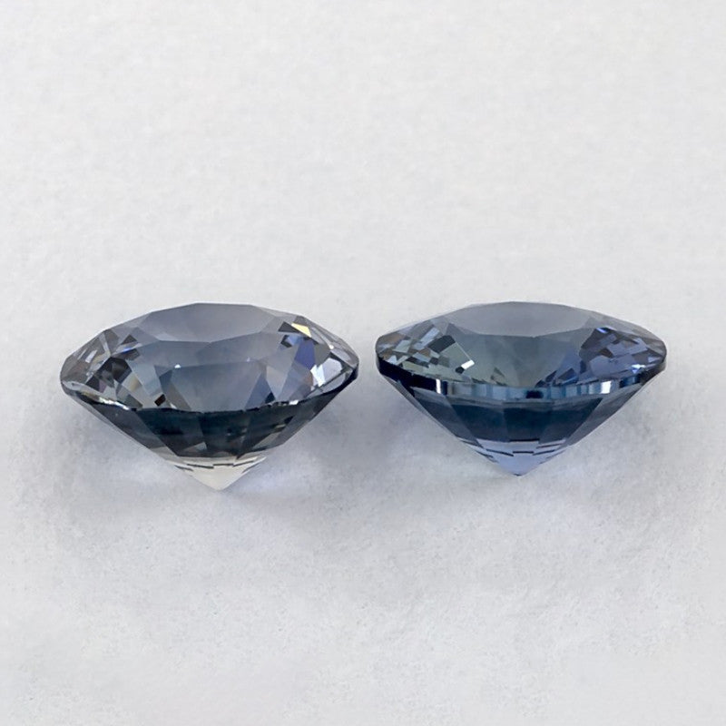 1.75 Total Carat Weight Round Natural Blue Sapphire