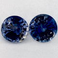 1.75 Carat Round Natural Blue Sapphire