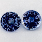 2.44 Carat Round Natural Blue Sapphire