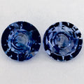 1.88 Carat Round Natural Blue Sapphire