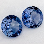 1.88 Carat Round Natural Blue Sapphire