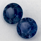 1.91 Carat Round Natural Blue Sapphire