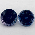 1.97 Carat Round Natural Blue Sapphire