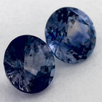 1.97 Carat Round Natural Blue Sapphire
