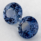 2.19 Carat Round Natural Blue Sapphire
