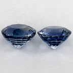 2.19 Carat Round Natural Blue Sapphire