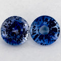 2.24 Carat Round Natural Blue Sapphire
