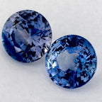 2.24 Carat Round Natural Blue Sapphire