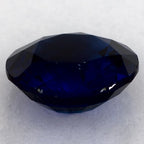 0.88 Carat Round Natural Blue Sapphire