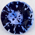 1.30 Carat Round Natural Blue Sapphire