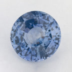 1.63 Carat Round Natural Blue Sapphire