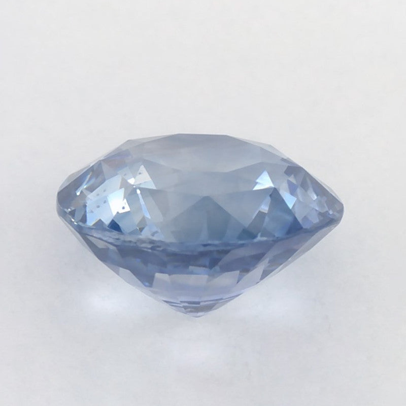 1.63 Carat Round Natural Blue Sapphire