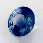1.08 Carat Round Natural Blue Sapphire