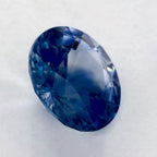 1.08 Carat Round Natural Blue Sapphire