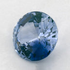 1.42 Carat Round Natural Blue Sapphire