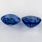 3.04 Carat Round Natural Blue Sapphire
