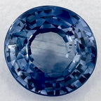 1.80 Carat Round Natural Blue Sapphire