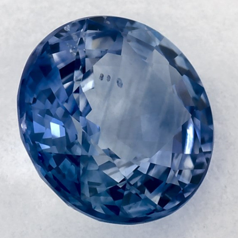 1.80 Carat Round Natural Blue Sapphire