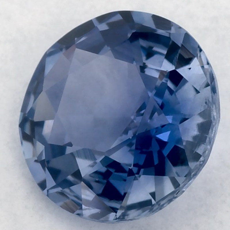 1.29 Carat Round Natural Blue Sapphire