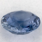 1.29 Carat Round Natural Blue Sapphire