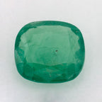 1.89 Carat Cushion Natural Green Emerald