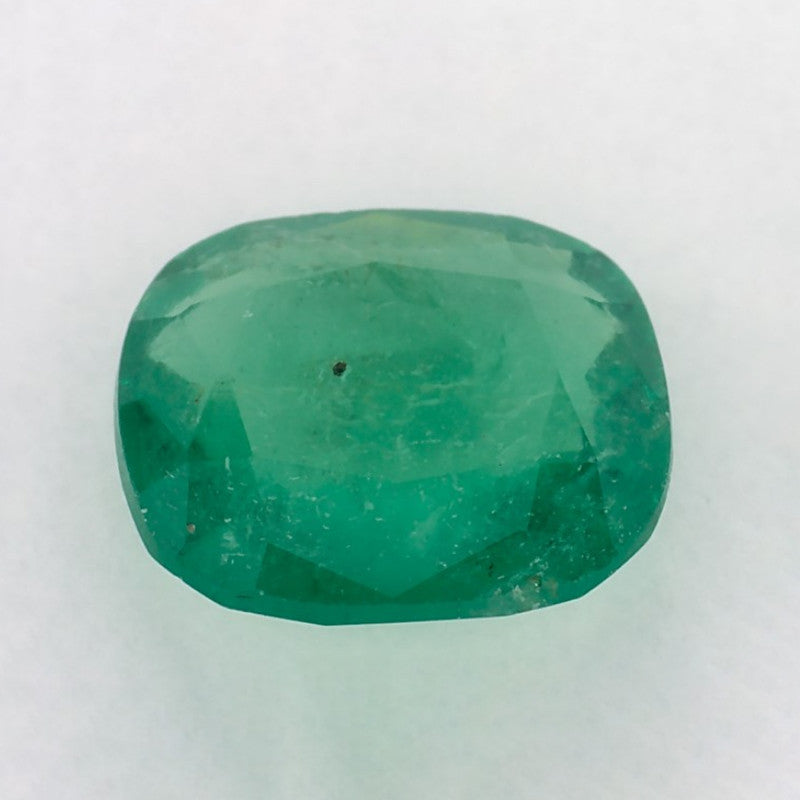 1.89 Carat Cushion Natural Green Emerald