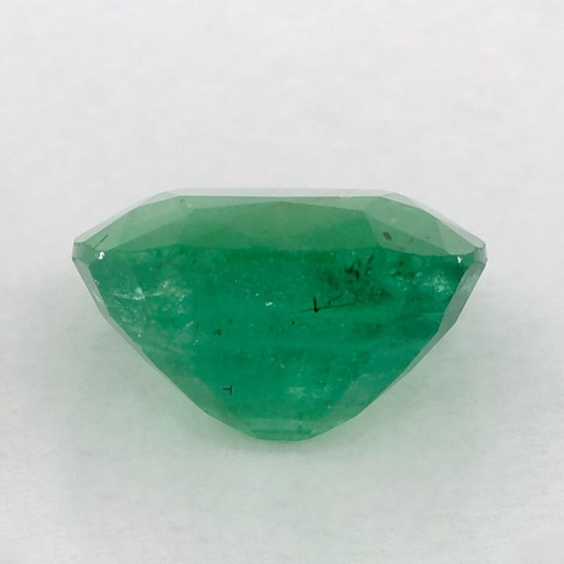 2.28 Carat Cushion Natural Green Emerald