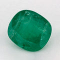2.32 Carat Cushion Natural Green Emerald