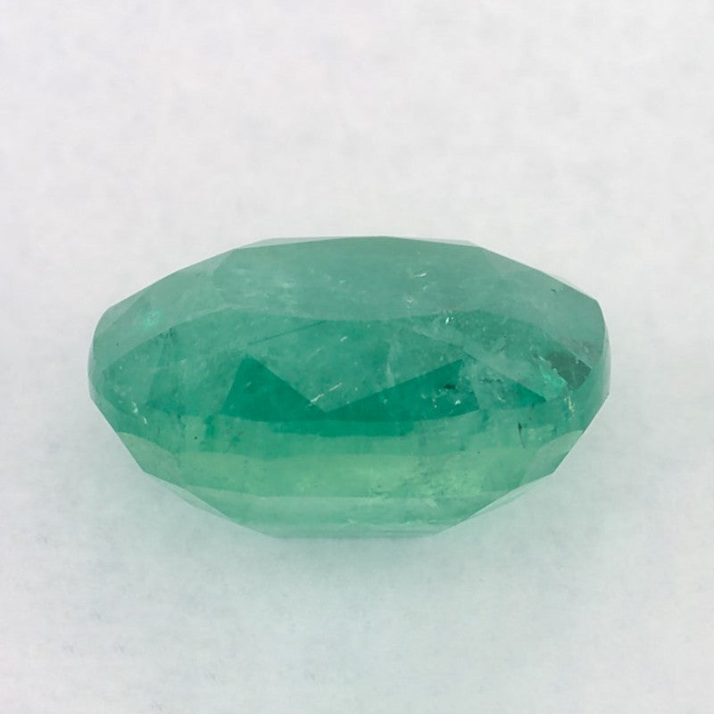 2.17 Carat Cushion Natural Green Emerald