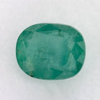 2.69 Carat Cushion Natural Green Emerald